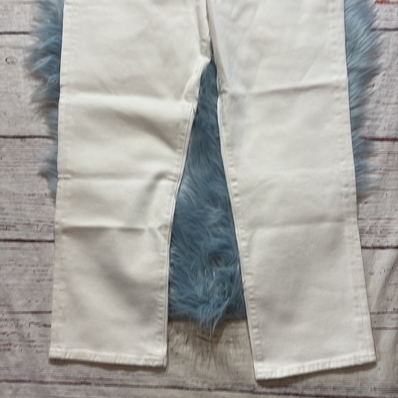 NWT J. Crew Classic Straight Jean in White Petite Fit sz 30P - Picture 6 of 11